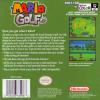 Mario Golf Box Art Back